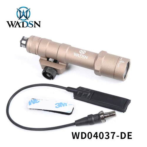 WADSN M600B Rail Mount LED Flashlight w/ Single Pressure Pad Version - TAN - APEXTAC GEAR
