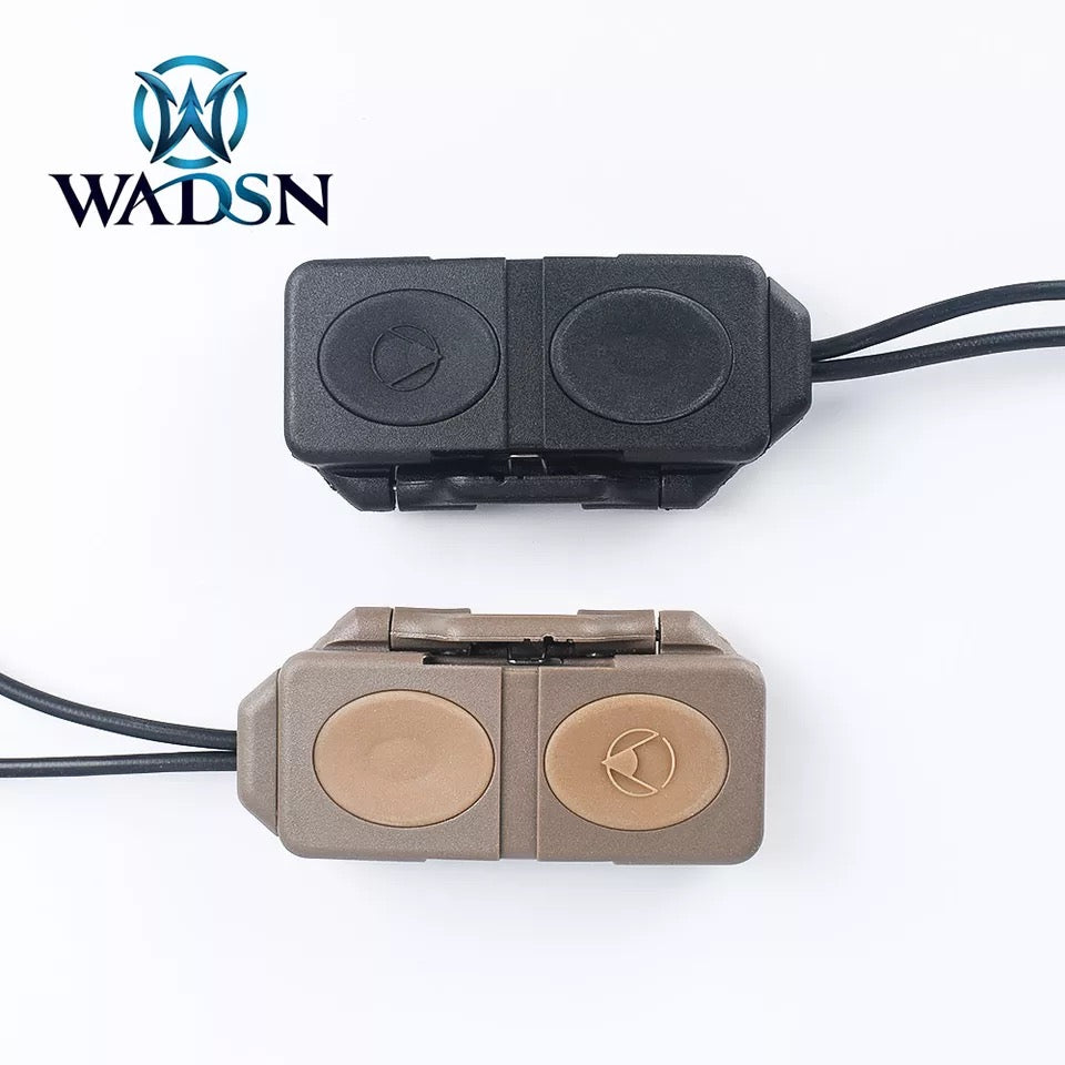 WADSN Double Remote Control Switch - BLACK (WEX676) - APEXTAC GEAR