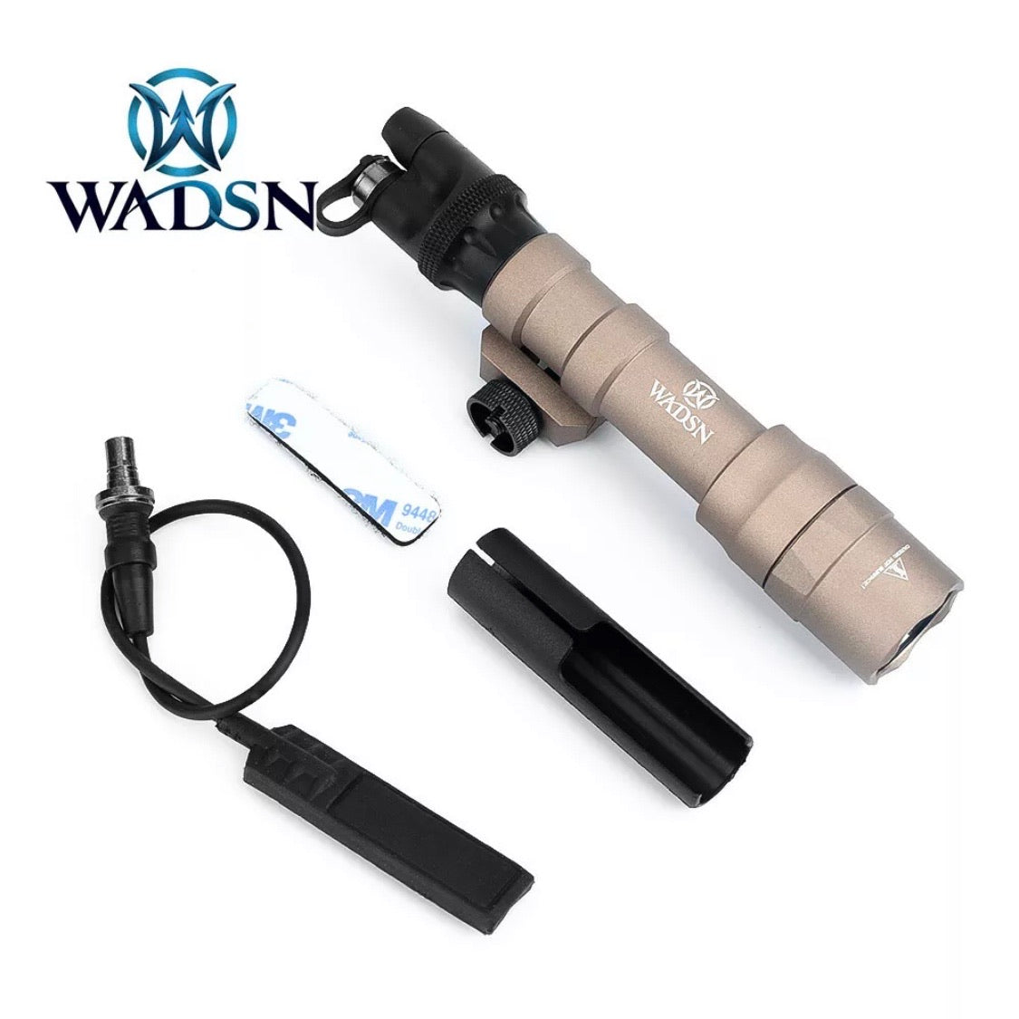 WADSN M600DF Dual Fuel Scout Light w/ SL07 Scout Dual Switch - TAN (WD04019) - APEXTAC GEAR