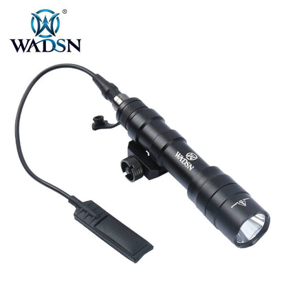 WADSN M600DF Dual Fuel Scout Light w/ Remote Tape Switch - BLACK (WD04001) - APEXTAC GEAR