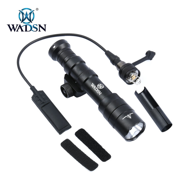 WADSN M600DF Dual Fuel Scout Light w/ Remote Tape Switch - BLACK (WD04001) - APEXTAC GEAR