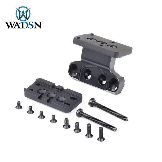 FAST LPVO Mount Offset Optic Base RMR T1 T2 Rail Mount - BLACK (WS02009) - APEXTAC GEAR