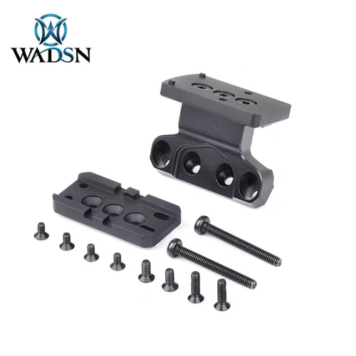 FAST LPVO Mount Offset Optic Base RMR T1 T2 Rail Mount - BLACK (WS02009) - APEXTAC GEAR