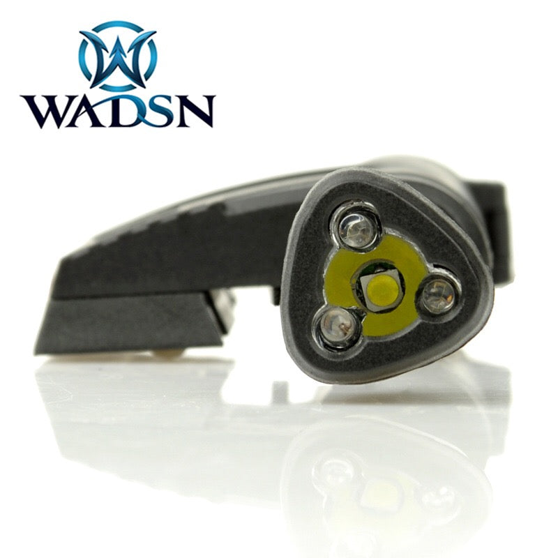 WADSN Charge MPLS Helmet Light Illumination Tool - BLACK - APEXTAC GEAR