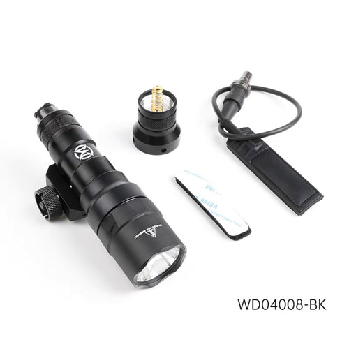 WADSN M300SF Single Fuel SCOUT LIGHT with Two Control Kit Version - BLACK - APEXTAC GEAR