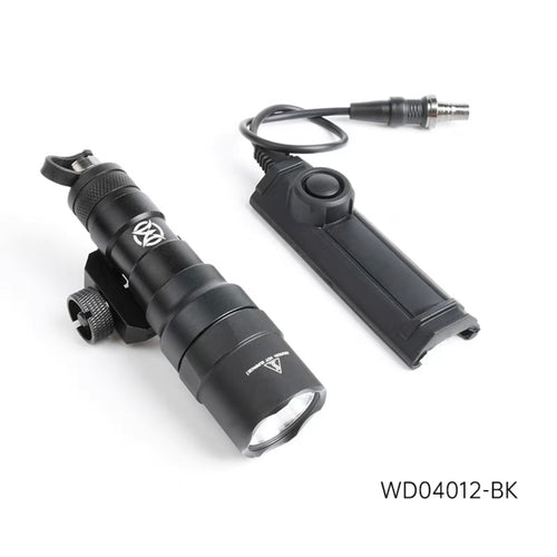 WADSN M300SF Scout Light Flashlight w/ Dual Function Remote Pad - BLACK * - APEXTAC GEAR