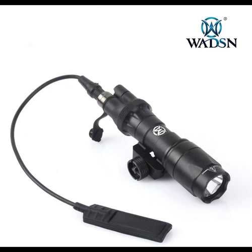 WADSN M300A Mini Scout Light LED Flashlight SL07 Scout Dual Switch Version  - BK - APEXTAC GEAR