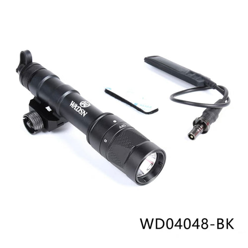 WADSN M600W SCOUT LIGHT LED Strobe Flashlight w/ Single Pressure Pad - BLACK - APEXTAC GEAR