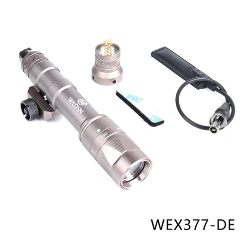 WADSN M600W SCOUT LIGHT LED Strobe Flashlight w/ Two Control Kit Version - TAN - APEXTAC GEAR