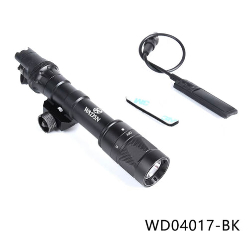 WADSN M600W SCOUT LIGHT LED Strobe Flashlight w/ SL07 Scout Dual Switch - BK - APEXTAC GEAR