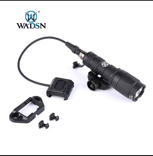 WADSN M300A Scout Light LED Flashlight with Modlite ModButton Lite Switch - BK - APEXTAC GEAR
