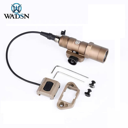 WADSN M300B MINI SCOUT LIGHT With Modlite ModButton Lite Version - TAN - APEXTAC GEAR