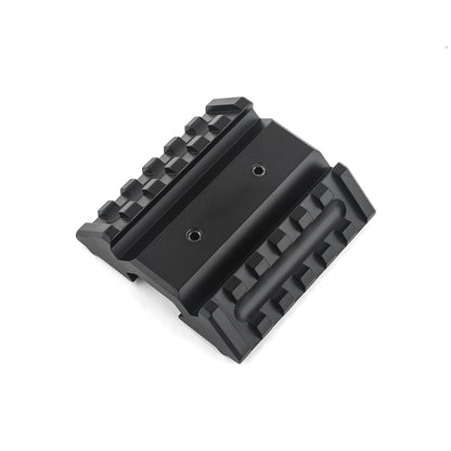 WADSN METAL Dual Offset Rail Interface Mount Base 45 Degree (ME08030-BK) - APEXTAC GEAR