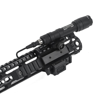 WADSN METAL Dual Offset Rail Interface Mount Base 45 Degree (ME08030-BK) - APEXTAC GEAR