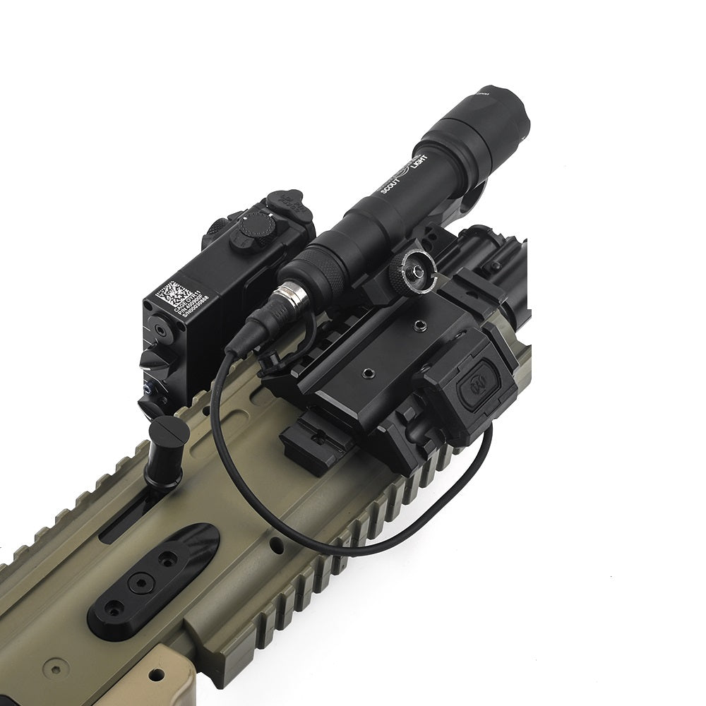 WADSN METAL Dual Offset Rail Interface Mount Base 45 Degree (ME08030-BK) - APEXTAC GEAR