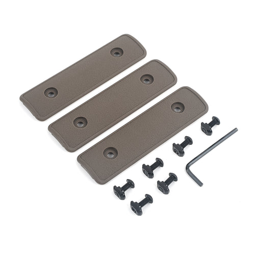 WADSN MP KeyMod & M-LOK Rail Panel Kit - TAN (MP02068-DE) - APEXTAC GEAR