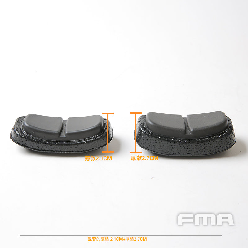 FMA Helmet Internal Occ-Dial Liner Kit (Upgrade Version) -BLACK L/XL  (TB272B) - APEXTAC GEAR