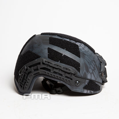 FMA Caiman Ballistic Style Airsoft Protective Helmet - TYPHON Camo (TB1383B) - APEXTAC GEAR