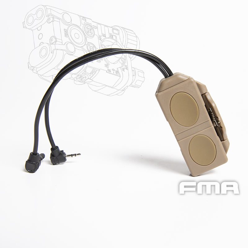 FMA Dual Remote Control For PEQ LA5-A And Normal PEQ - FDE (TB1406-DE) - APEXTAC GEAR