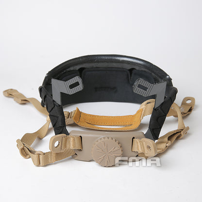 FMA Helmet Internal Occ-Dial Liner Kit (Upgrade Version) - DE TAN L/XL  (TB272B) - APEXTAC GEAR