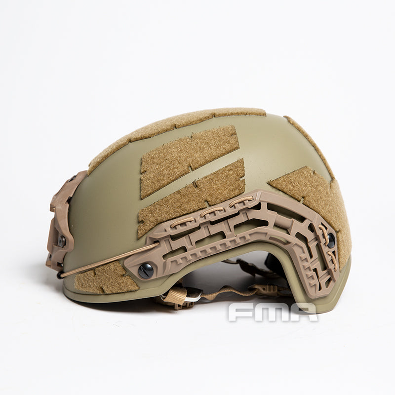 FMA Caiman Ballistic Style Airsoft Protective Helmet - DE TAN (TB1383B) - APEXTAC GEAR