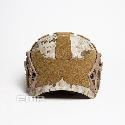 FMA Caiman Ballistic Style Airsoft Protective Helmet - AOR1 Camo (TB1383B) - APEXTAC GEAR