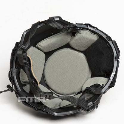 FMA IHPS Integrated Head Protection System Tactical Helmet - BLACK - APEXTAC GEAR