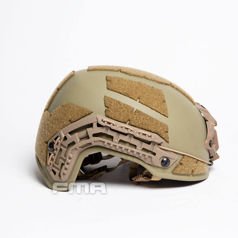 FMA Caiman Ballistic Style Airsoft Protective Helmet - DE TAN (TB1383B) - APEXTAC GEAR