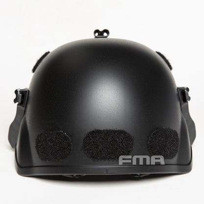 FMA IHPS Integrated Head Protection System Tactical Helmet - BLACK - APEXTAC GEAR