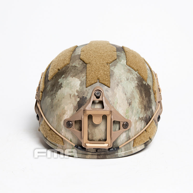 FMA Caiman Ballistic Style Airsoft Protective Helmet - ATACS Camo (TB1383B) - APEXTAC GEAR