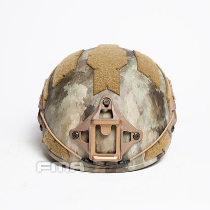 FMA Caiman Ballistic Style Airsoft Protective Helmet - ATACS Camo (TB1383B) - APEXTAC GEAR