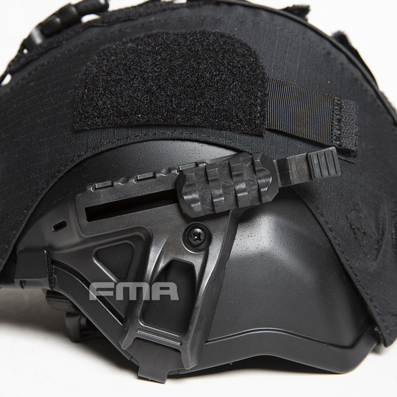 FMA IHPS Integrated Head Protection System Tactical Helmet - BLACK - APEXTAC GEAR
