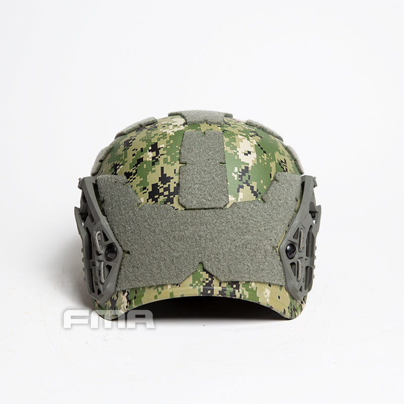FMA Caiman Ballistic Style Airsoft Protective Helmet - AOR2 Camo (TB1383B) - APEXTAC GEAR