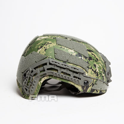 FMA Caiman Ballistic Style Airsoft Protective Helmet - AOR2 Camo (TB1383B) - APEXTAC GEAR