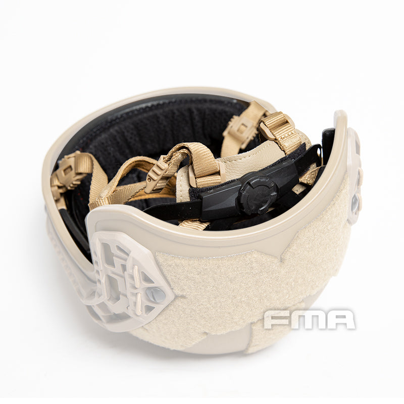 FMA Caiman Ballistic Style Airsoft Protective Helmet - ATACS-FG (TB1383B) - APEXTAC GEAR