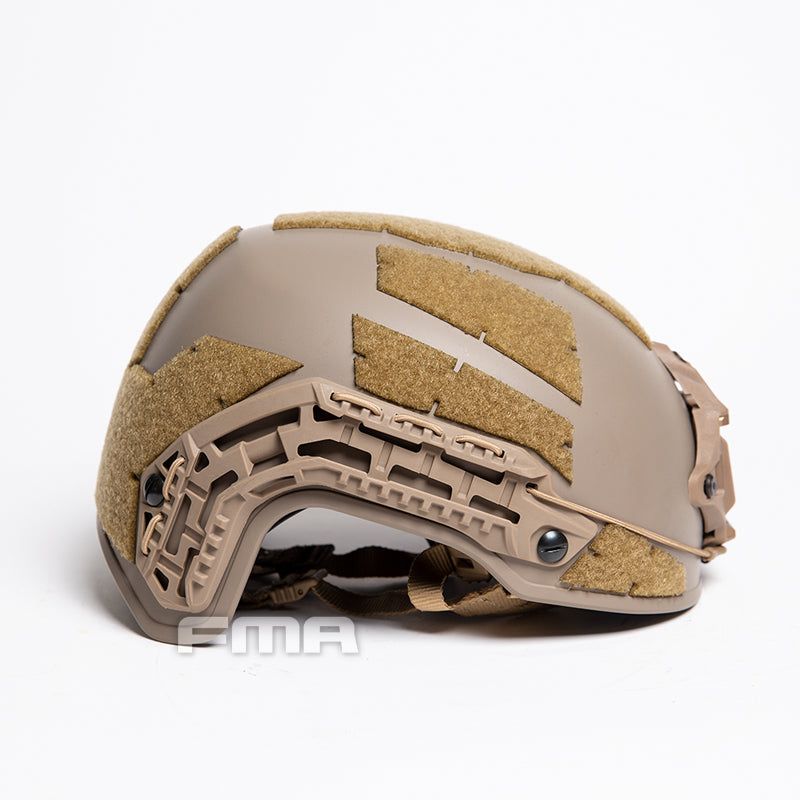 FMA Caiman Ballistic Style Airsoft Protective Helmet - TAN (TB1383B) - APEXTAC GEAR