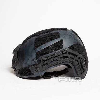 FMA Caiman Ballistic Style Airsoft Protective Helmet - TYPHON Camo (TB1383B) - APEXTAC GEAR