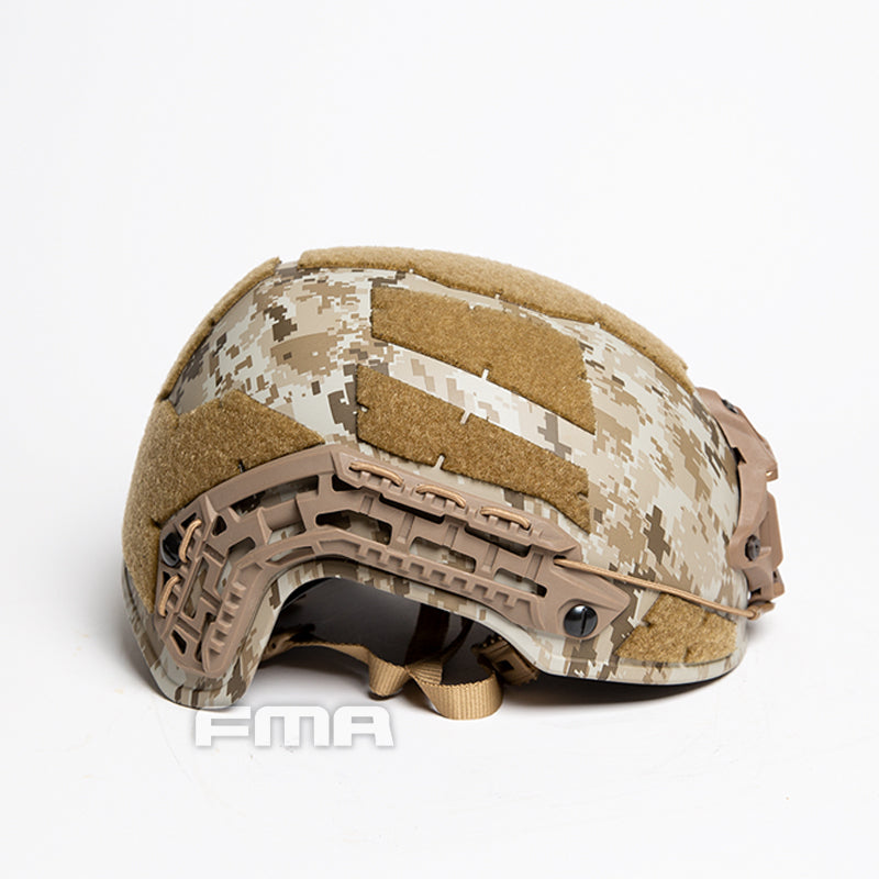 FMA Caiman Ballistic Style Airsoft Protective Helmet - AOR1 Camo (TB1383B) - APEXTAC GEAR