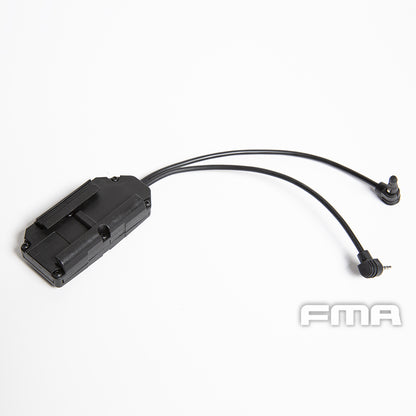 FMA Dual Remote Control For PEQ LA5-A And Normal PEQ - BLACK (TB1406-BK) - APEXTAC GEAR