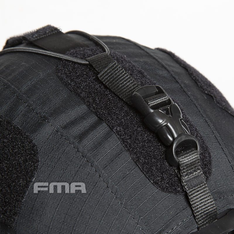FMA IHPS Integrated Head Protection System Tactical Helmet - BLACK - APEXTAC GEAR