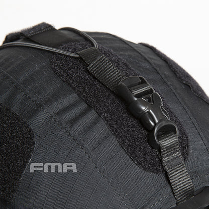 FMA IHPS Integrated Head Protection System Tactical Helmet - BLACK - APEXTAC GEAR