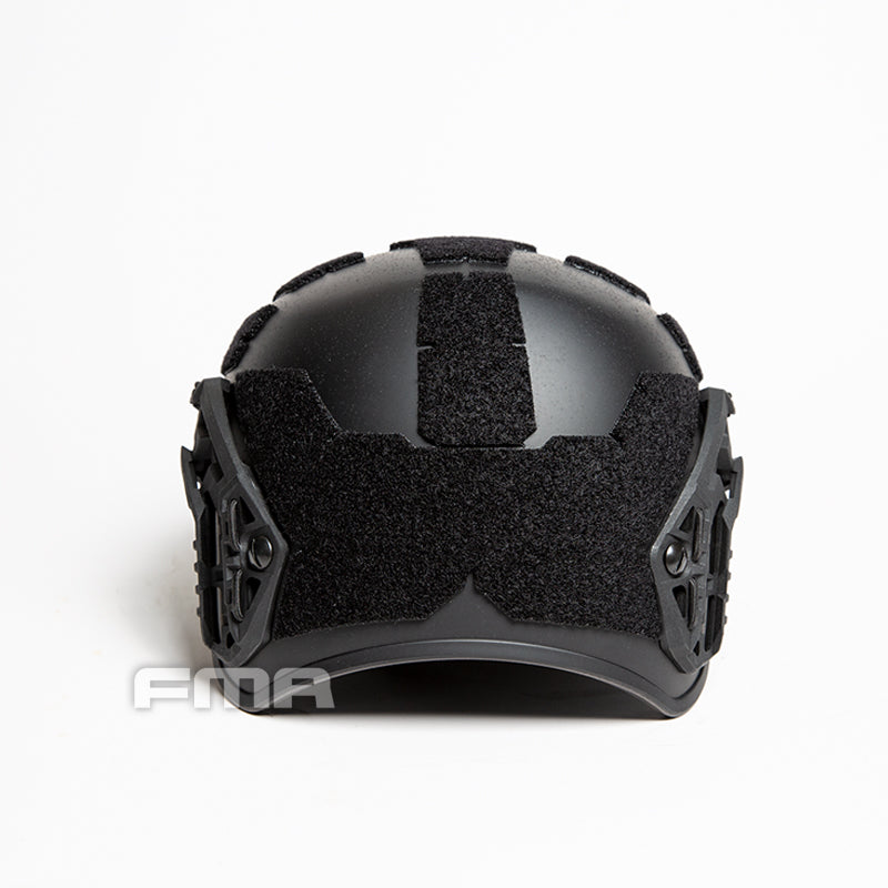FMA Caiman Ballistic Style Airsoft Protective Helmet - BLACK (TB1383B) - APEXTAC GEAR