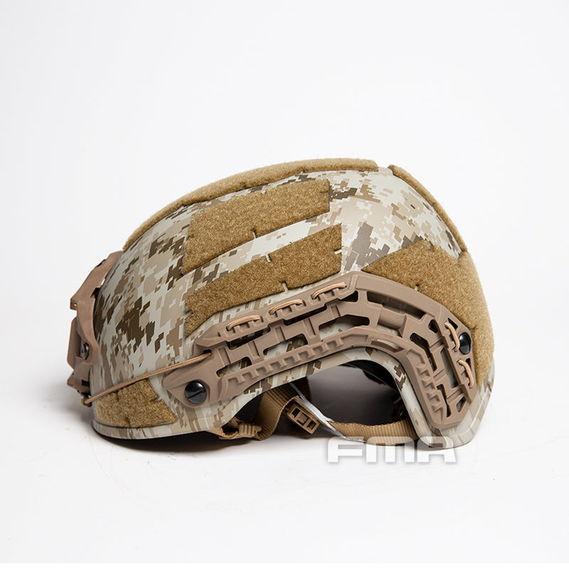 FMA Caiman Ballistic Style Airsoft Protective Helmet - AOR1 Camo (TB1383B) - APEXTAC GEAR
