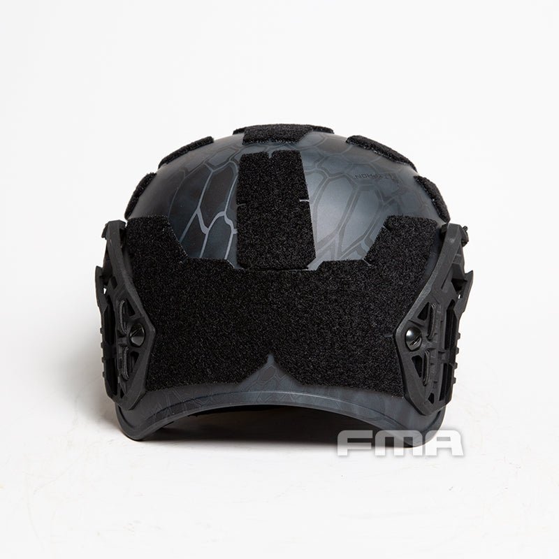 FMA Caiman Ballistic Style Airsoft Protective Helmet - TYPHON Camo (TB1383B) - APEXTAC GEAR