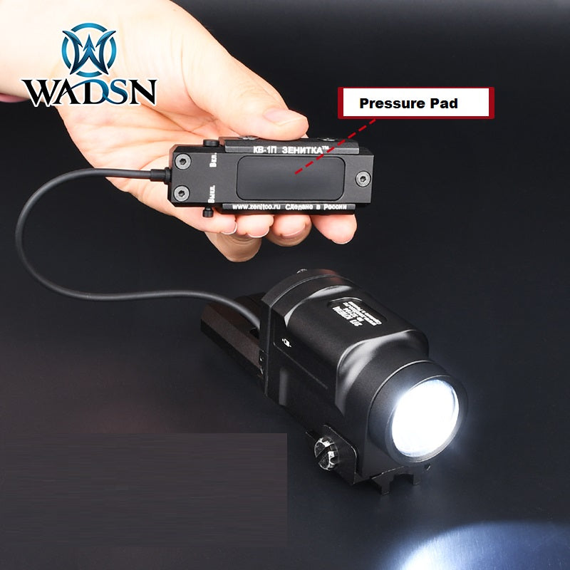 WADSN KLESCH K-2P Under Rail Flashlight w/ Strobe and Remote Switch (WD04050) - APEXTAC GEAR