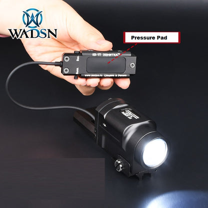 WADSN KLESCH K-2P Under Rail Flashlight w/ Strobe and Remote Switch (WD04050) - APEXTAC GEAR