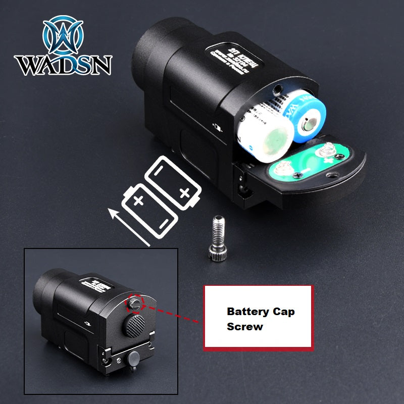 WADSN KLESCH K-2P Under Rail Flashlight w/ Strobe and Remote Switch (WD04050) - APEXTAC GEAR