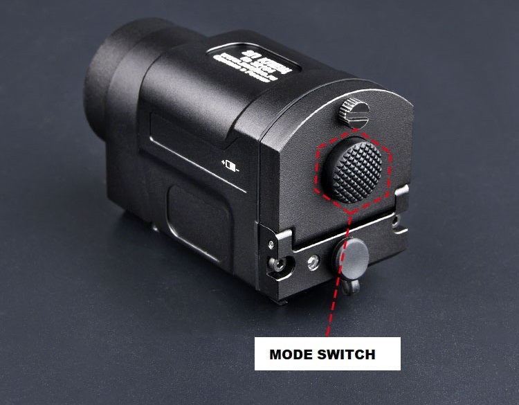 WADSN KLESCH K-2P Under Rail Flashlight w/ Strobe and Remote Switch (WD04050) - APEXTAC GEAR
