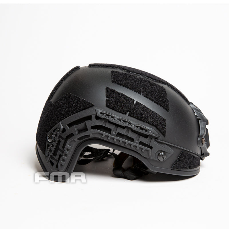 FMA Caiman Ballistic Style Airsoft Protective Helmet - BLACK (TB1383B) - APEXTAC GEAR
