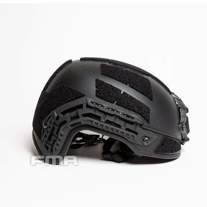 FMA Caiman Ballistic Style Airsoft Protective Helmet - BLACK (TB1383B) - APEXTAC GEAR